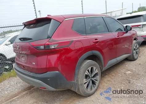 2023 Nissan Rogue Sv Fwd из США, поврежденный, VIN JN8BT3BAXPW013986